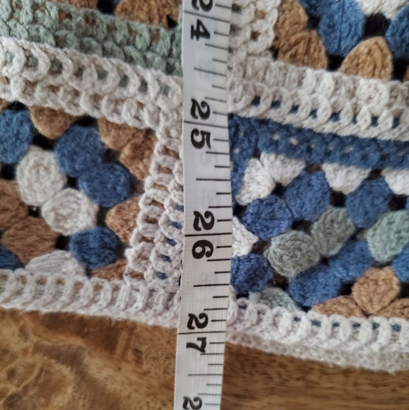 Abercrombie & Fitch Men's Crochet-Style Button-Through Sweater Polo Size Large - Picture 13 of 16